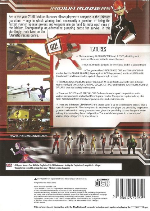 Iridium Runners - Dos