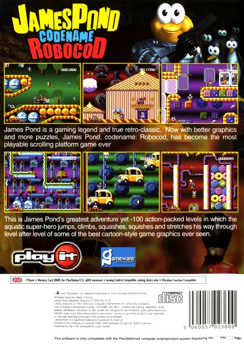 James Pond - Codename - Robocod dos