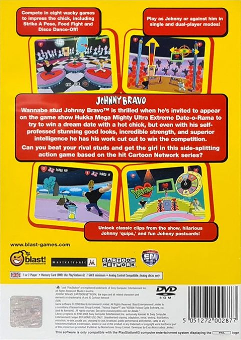 Johnny Bravo In The Hukka-mega-mighty-ultra-extreme Date-o-rama! dos