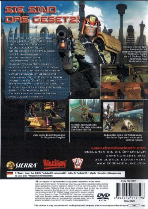 Judge Dredd : Dredd vs. Death - Dos
