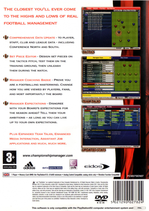 L'Entraîneur 2006 - Dos