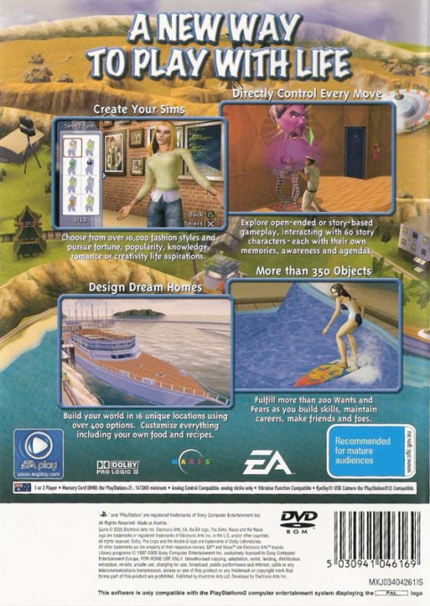 Les Sims 2 - Dos