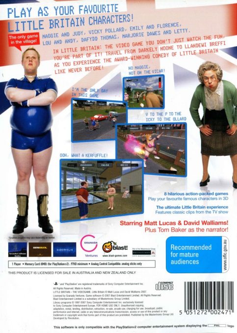 Little Britain - The Video Game dos