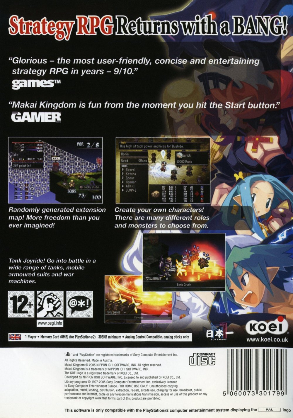 Makai Kingdom : Chronicles of the Sacred Tome - Dos