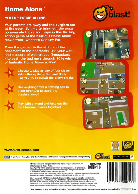 Maman j'ai raté l'avion - Dos