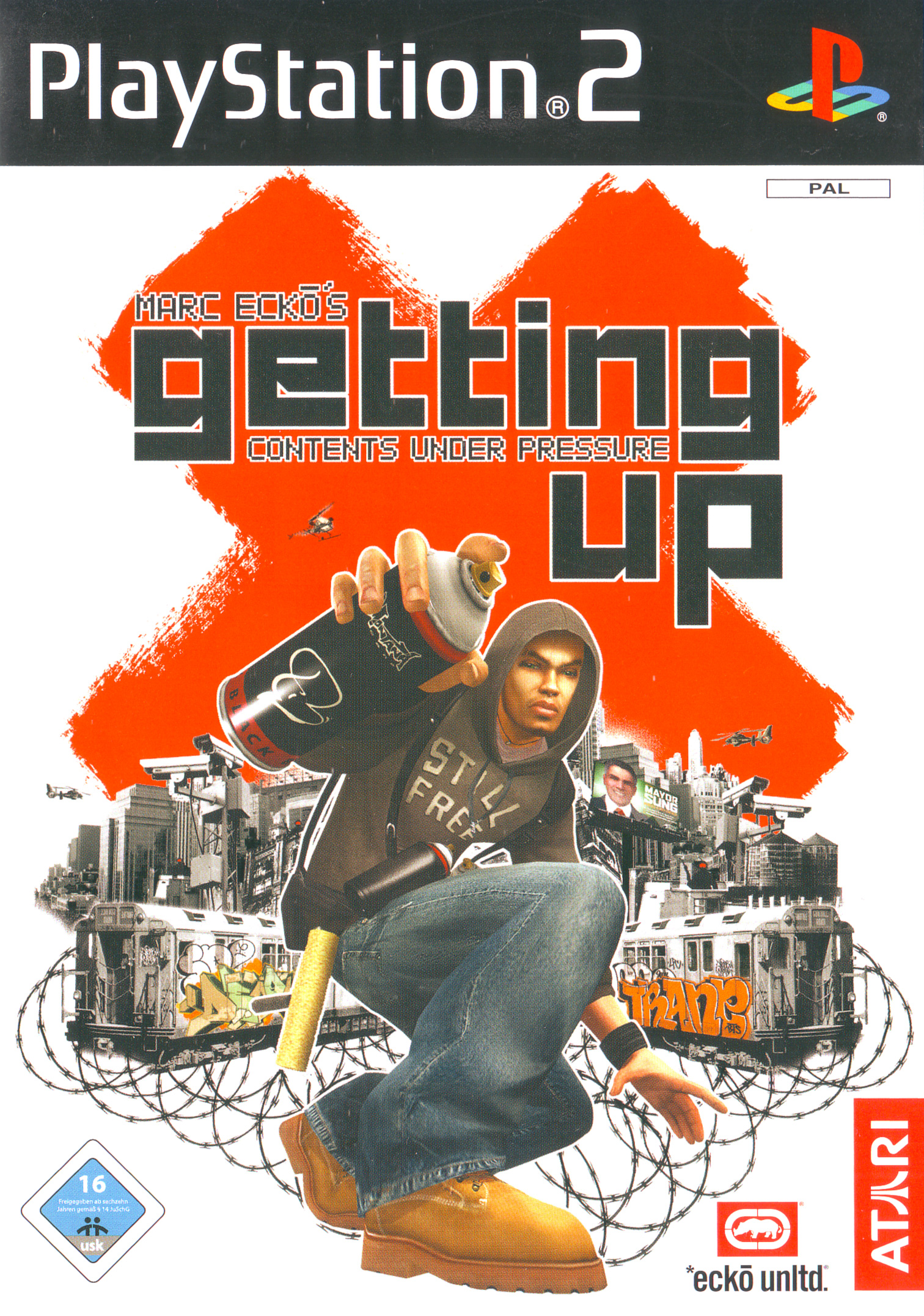 Marc Ecko's Getting Up : Contents Under Pressure