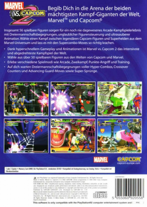 Marvel vs. Capcom 2 - Dos