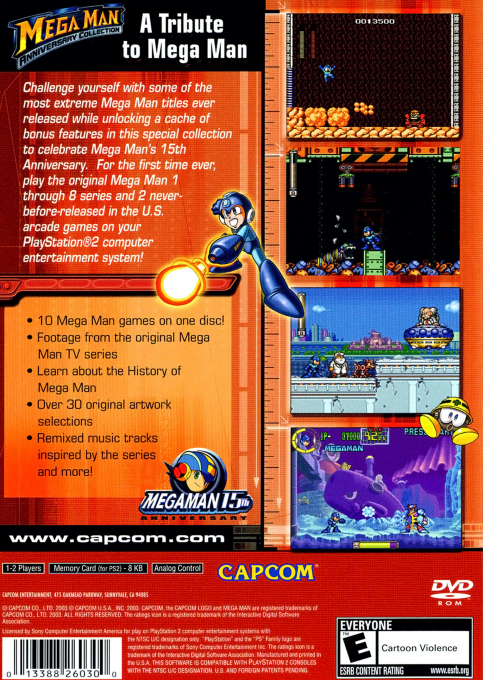 Mega Man Anniversary Collection - Dos