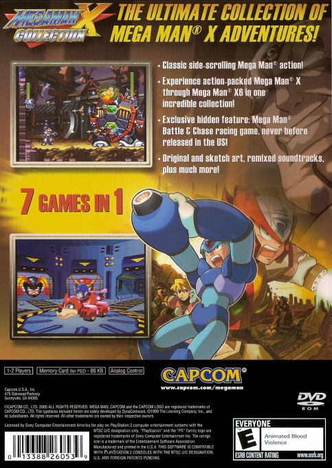 Mega Man X Collection - Dos
