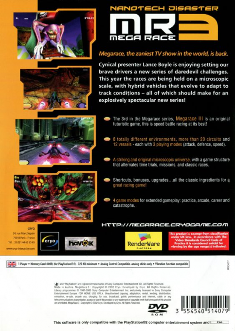 Megarace 3 - Dos