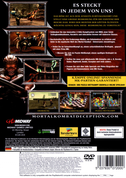 Mortal Kombat Mystification - Dos