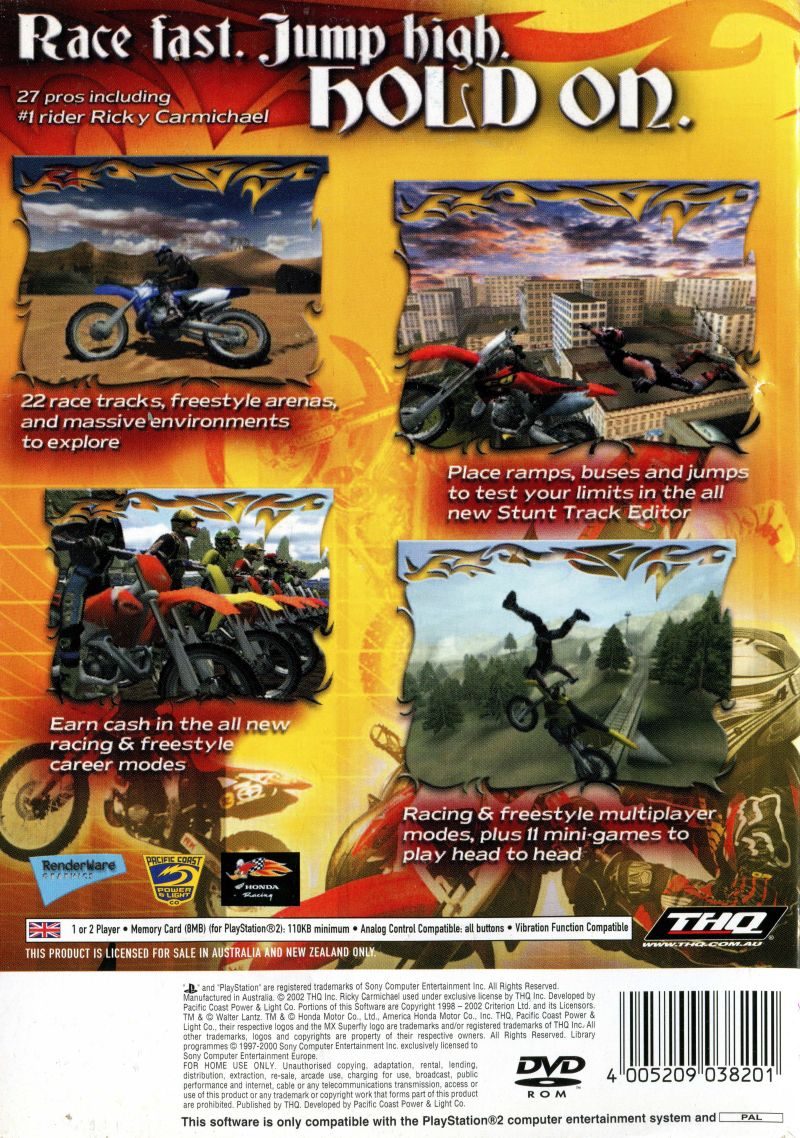 MX Superfly featuring Ricky Carmichael dos