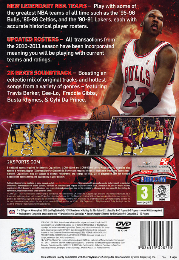 NBA 2K12 - Dos