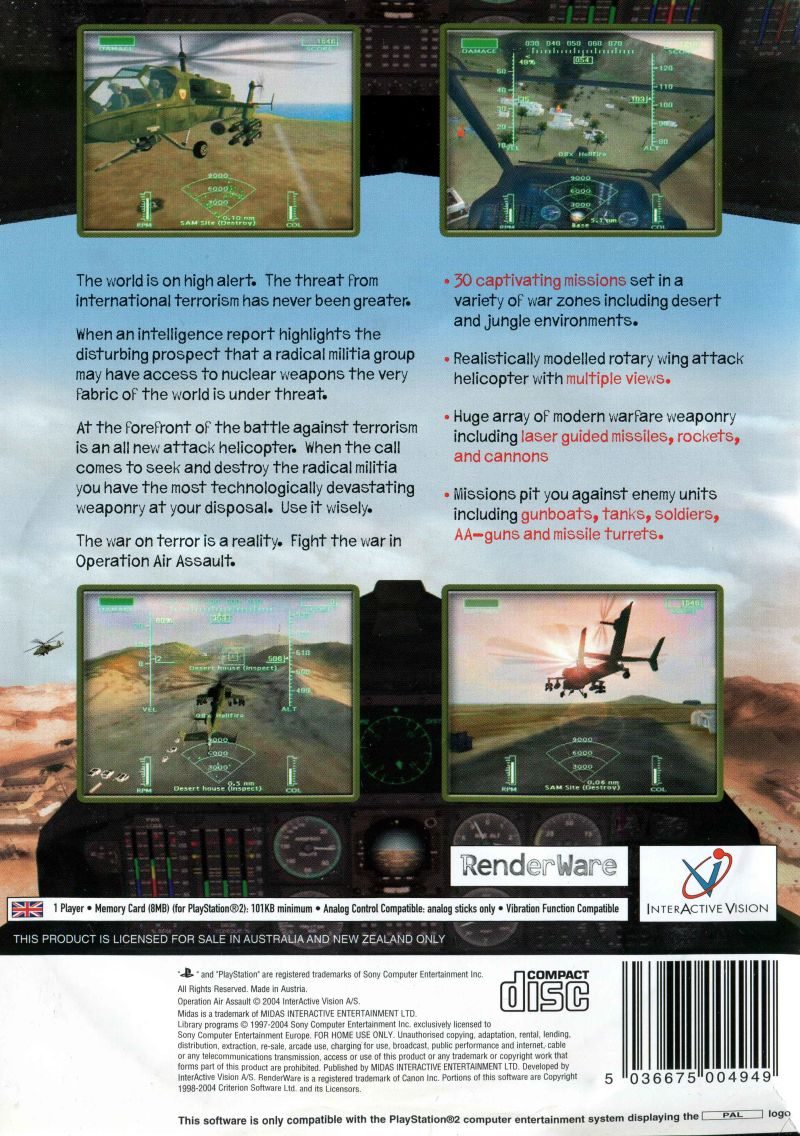 Operation Air Assault - Dos