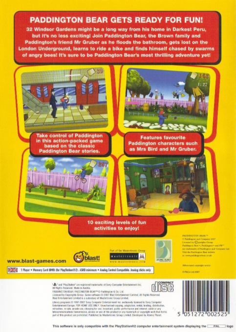 Paddington Bear - Dos