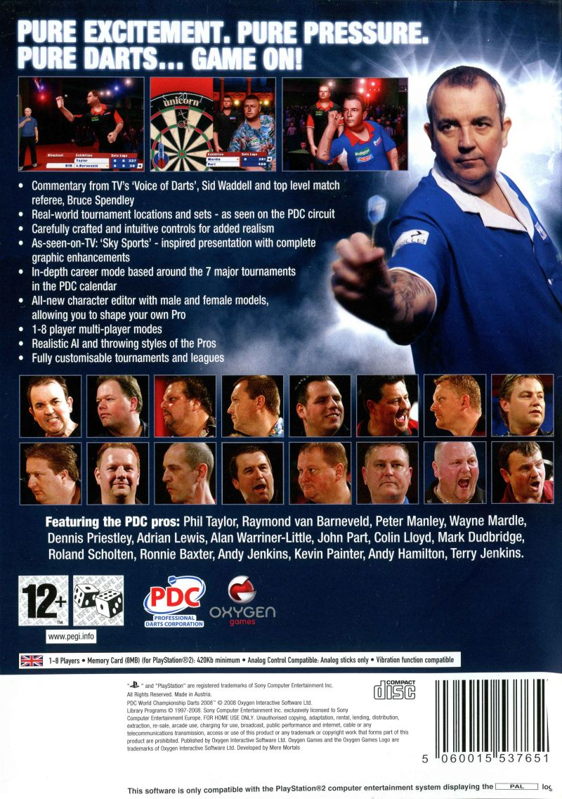 PDC World Championship Darts - Dos