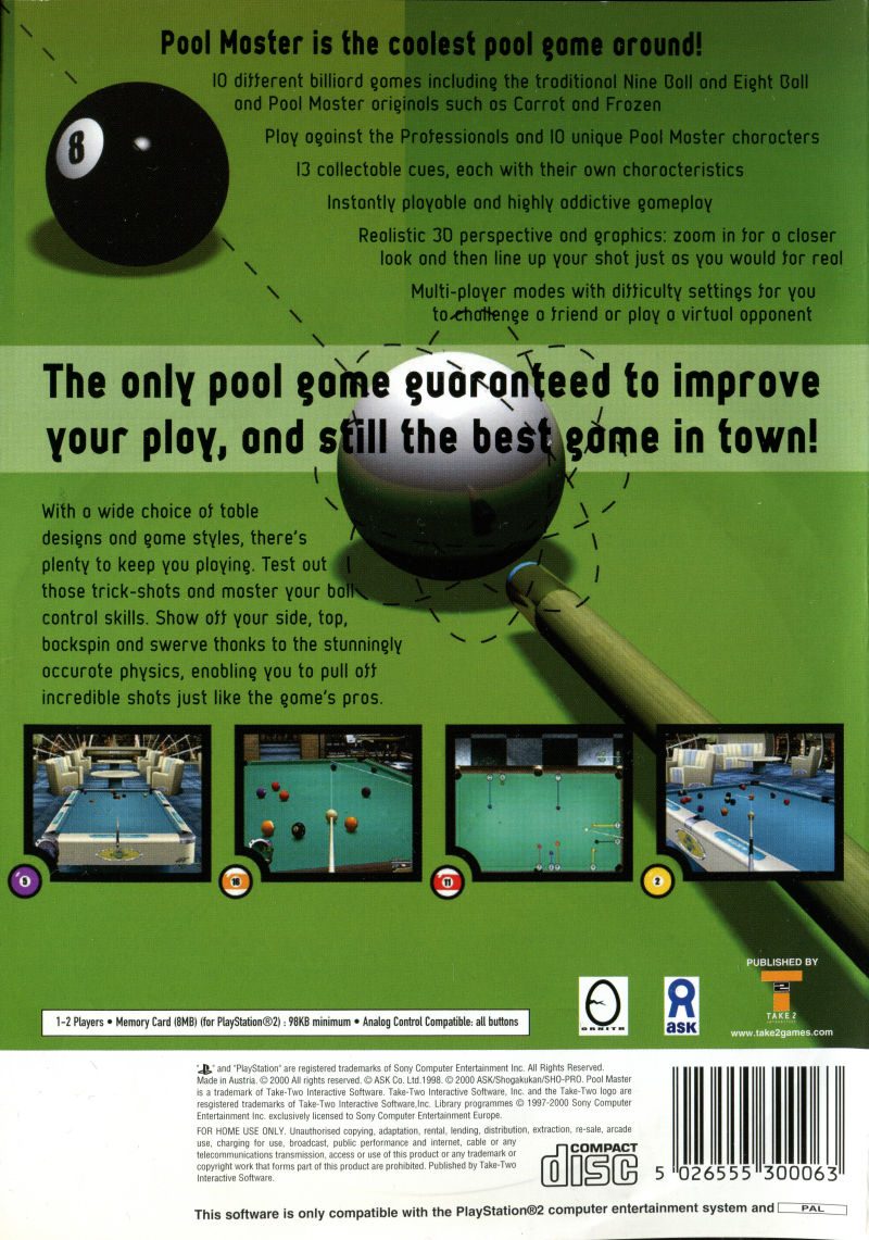 Q-Ball : Billiards Master dos