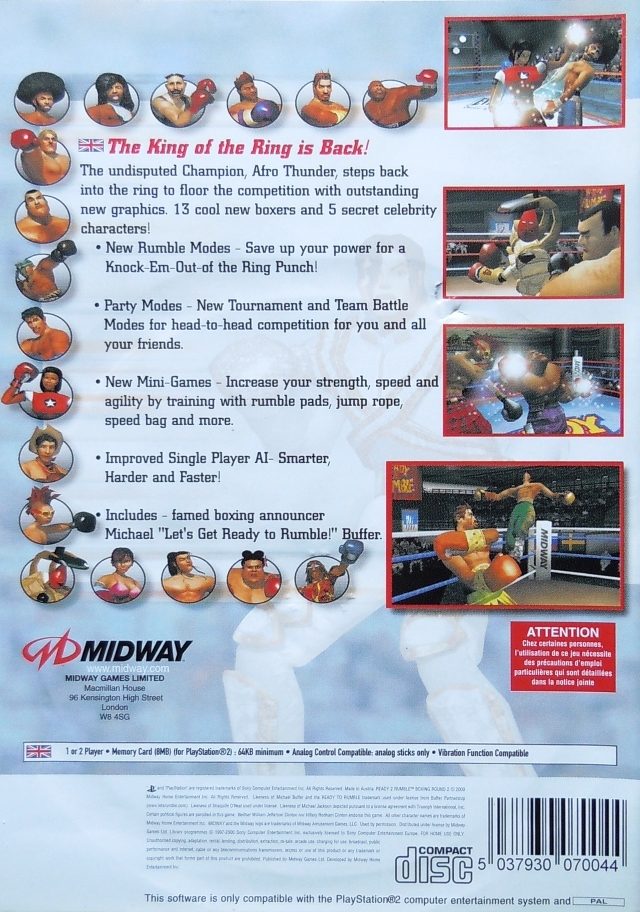 Ready 2 Rumble Boxing : Round 2 dos