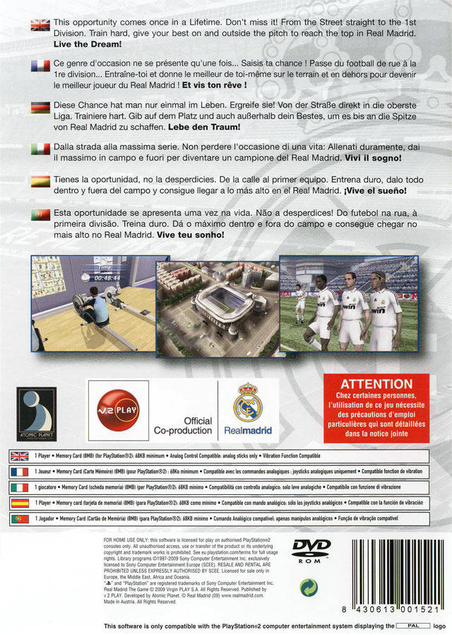 Real Madrid : The Game - Dos