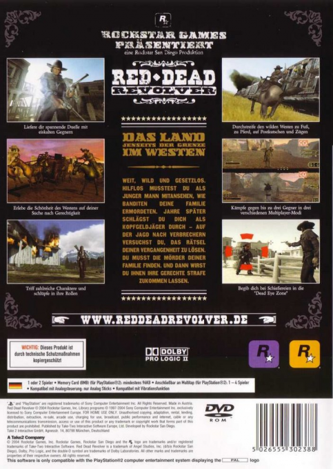 Red Dead Revolver - Dos