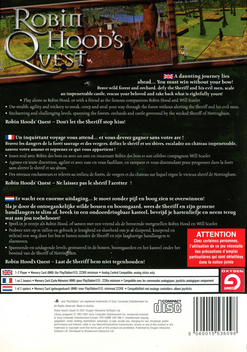 Robin Hood's Quest - Dos