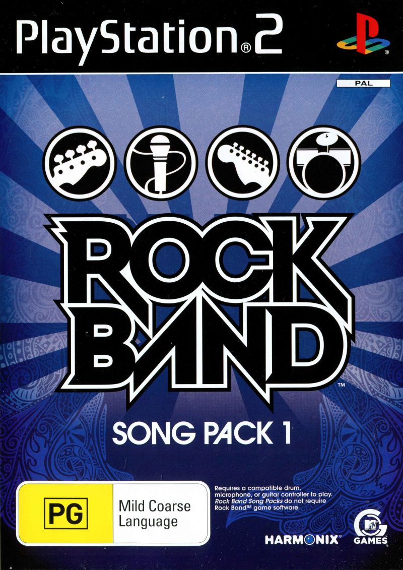 Rock Band : Track Pack Volume 1