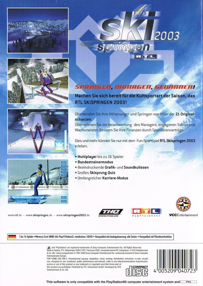 RTL Skispringen 2003 dos
