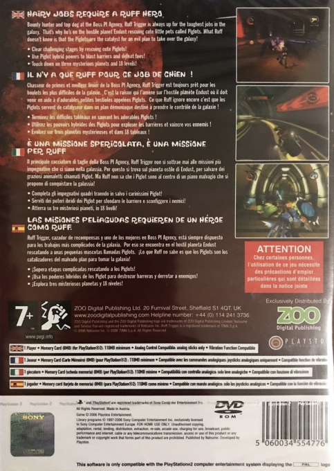 Ruff Trigger : The Vanocore Conspiracy - Dos