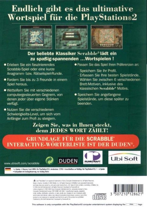 Scrabble Interactive dos