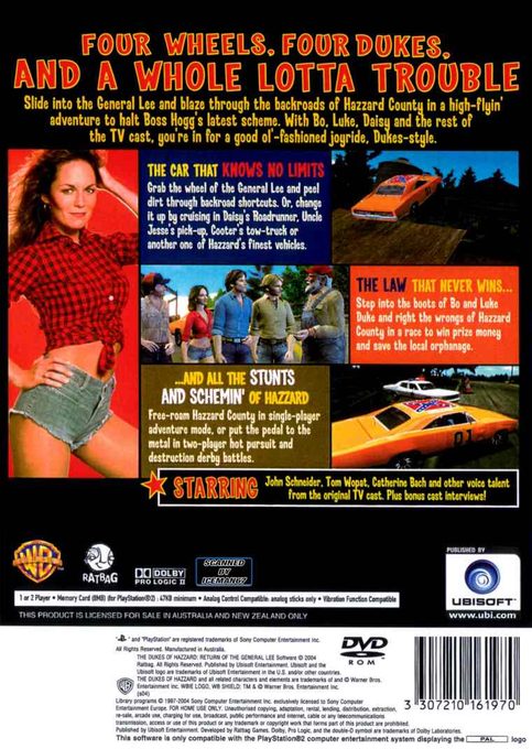 Shérif Fais-Moi Peur : Le Retour de Général Lee dos