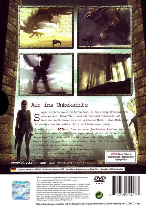 Shadow of the Colossus - Dos