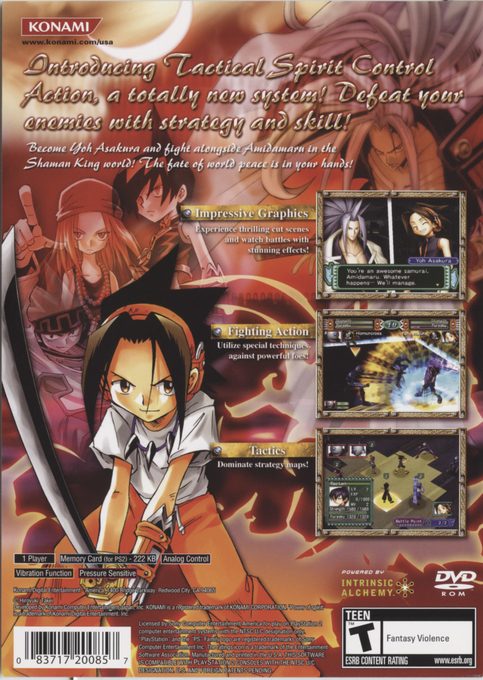 Shonen Jump's Shaman King : Power of Spirit dos