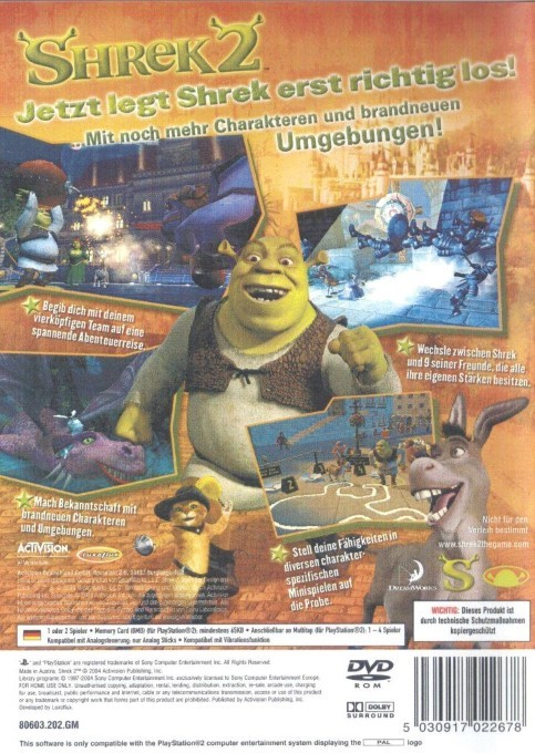Shrek 2 - Dos