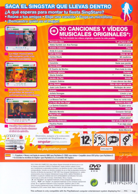 SingStar Latino - Dos