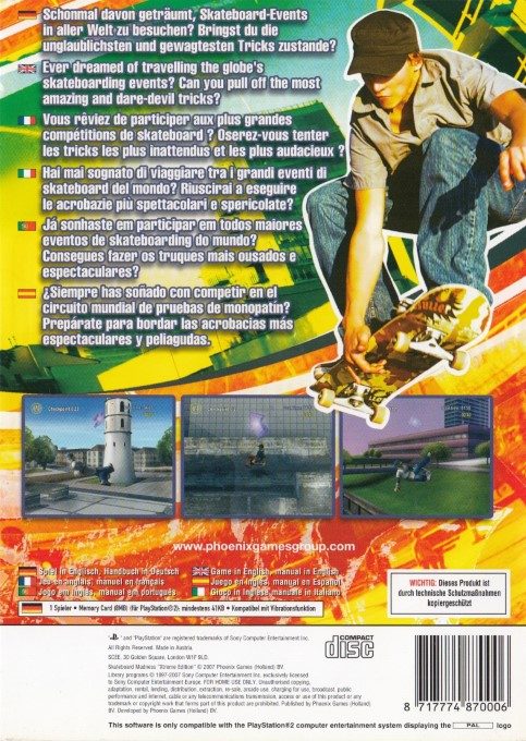 Skateboard Madness Xtreme Edition dos