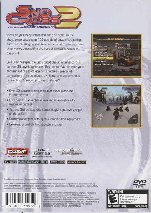 SnoCross 2 featuring Blair Morgan - Dos