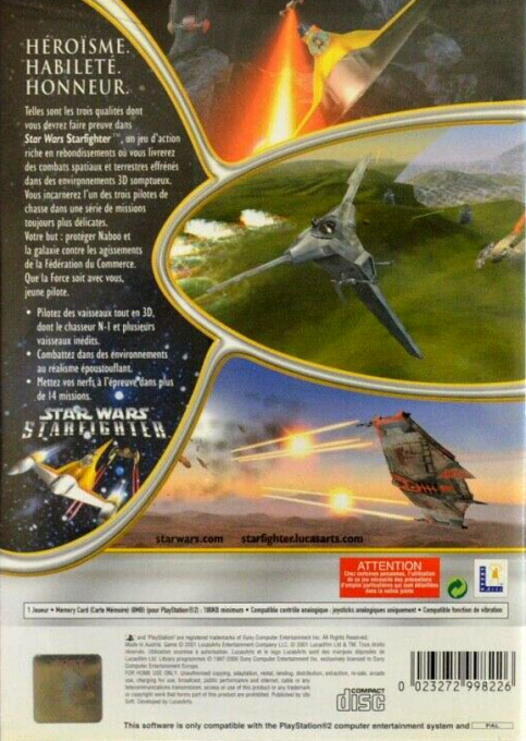 Star Wars : Starfighter - Dos