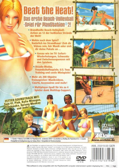 Summer Heat Beach Volleyball - Dos