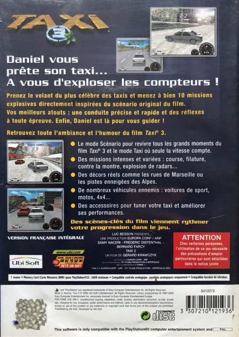 Taxi 3 dos