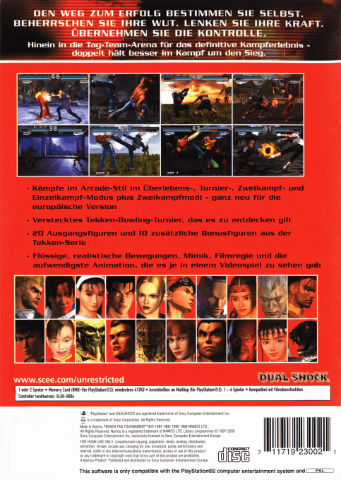 Tekken Tag Tournament - Dos