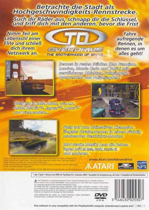 Test Drive : Eve of Destruction - Dos