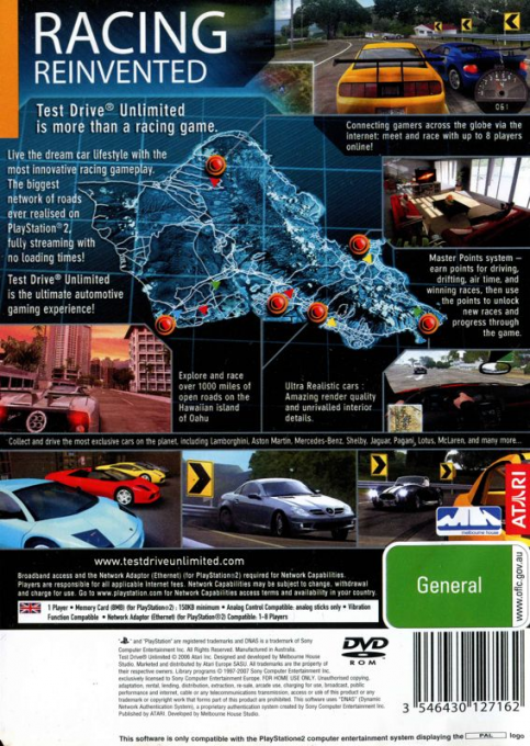 Test Drive Unlimited - Dos