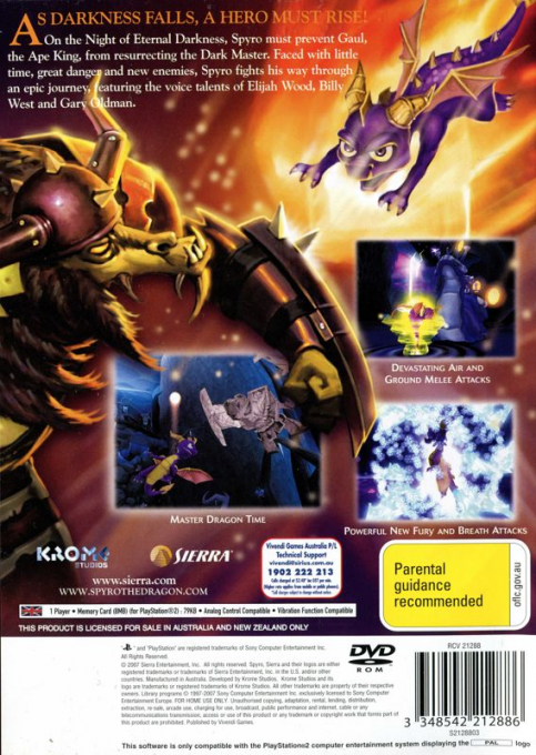 The Legend of Spyro : The Eternal Night - Dos