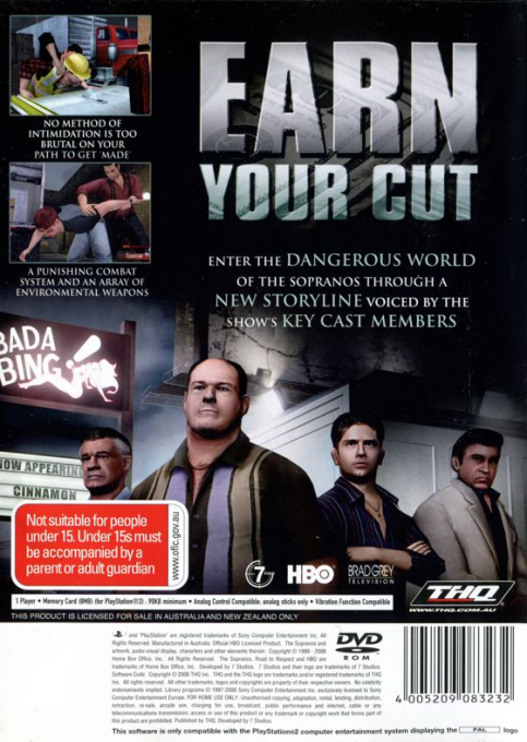 The Sopranos : Road to Respect - Dos