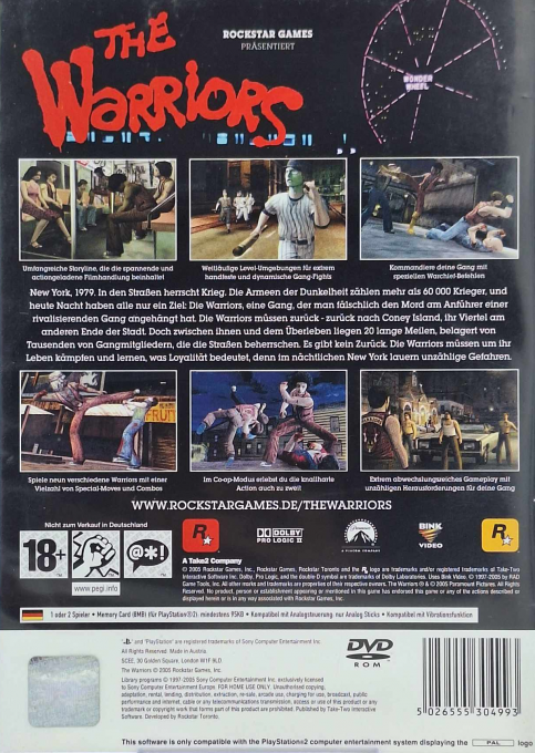 The Warriors - Dos