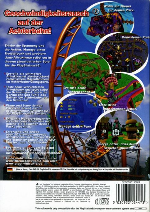 Theme Park Roller Coaster dos