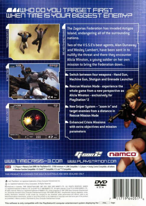 Time Crisis 3 - Dos