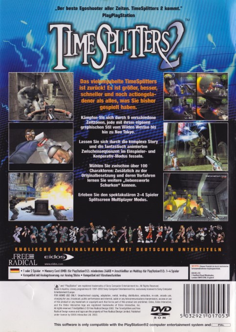 TimeSplitters 2 - Dos