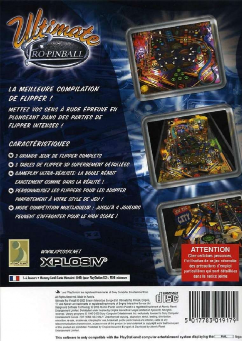 Ultimate Pro Pinball - Dos