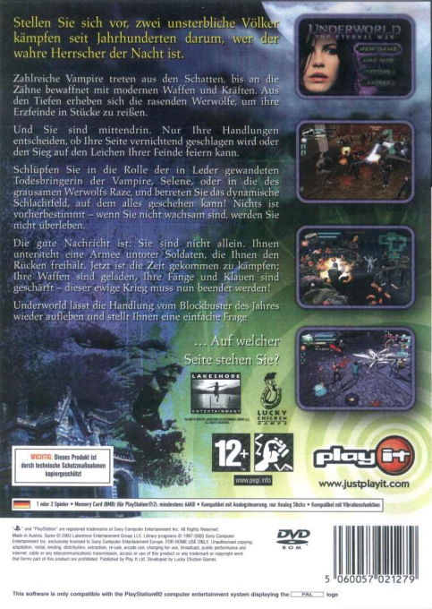Underworld - The Eternal War - Dos